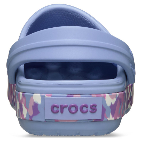 Crocs Kids' Crocband Glow Confetti Band Clog